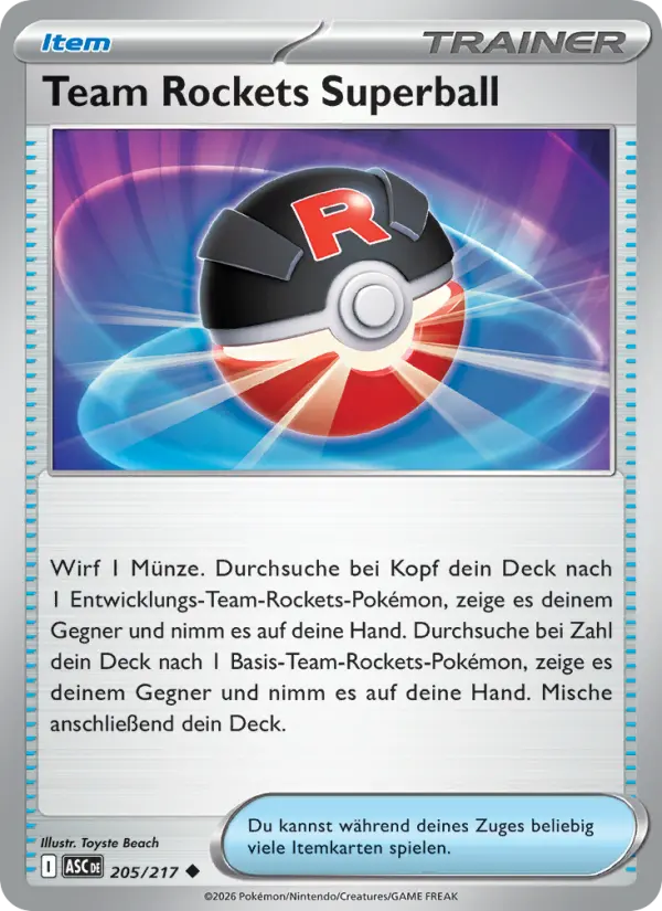 Team Rockets Superball