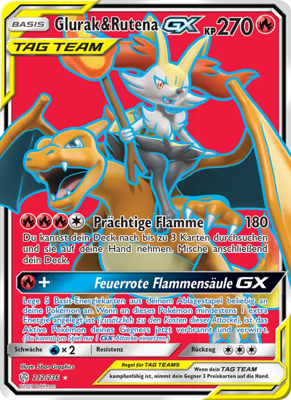 Glurak & Rutena GX