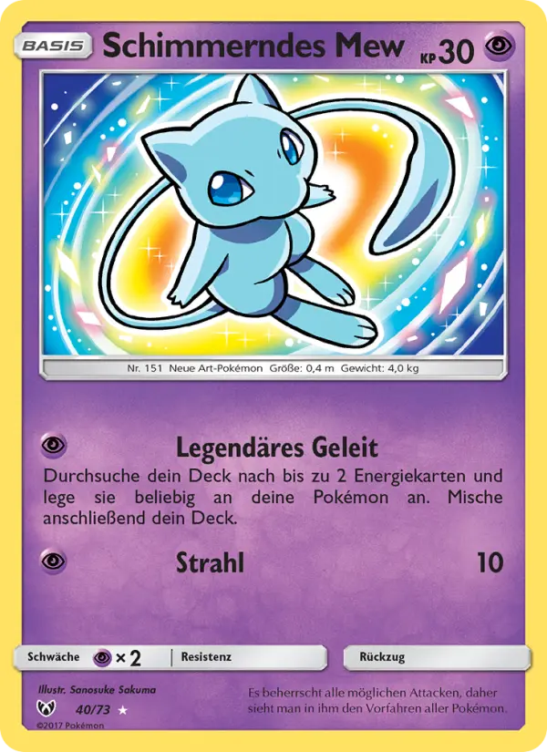 Schimmerndes Mew