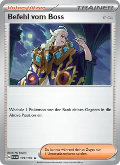 Befehl vom Boss