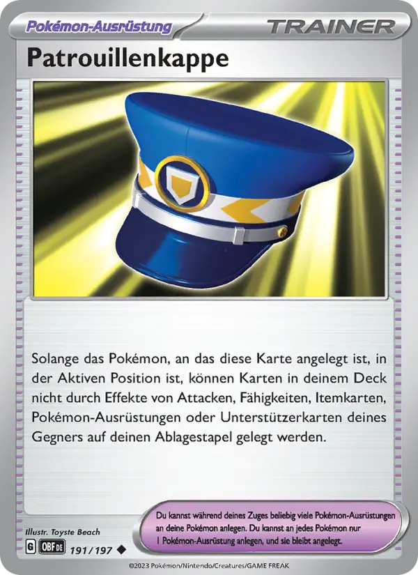 Patrouillenkappe