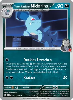 Team Rockets Nidorina