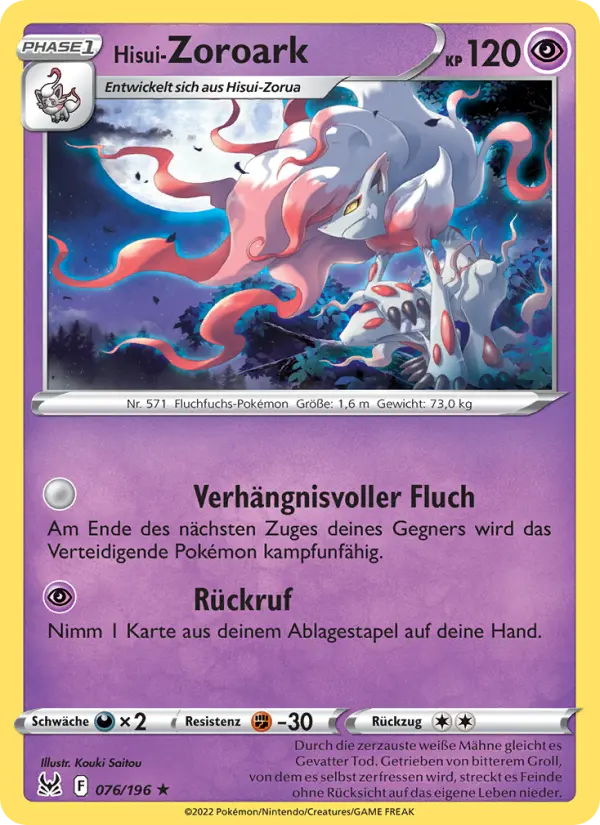 Hisui-Zoroark