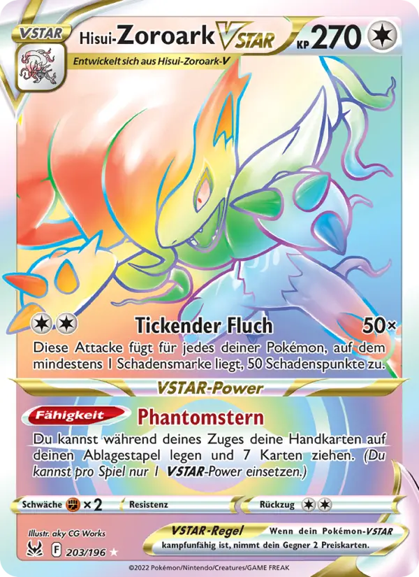 Hisui-Zoroark VSTAR