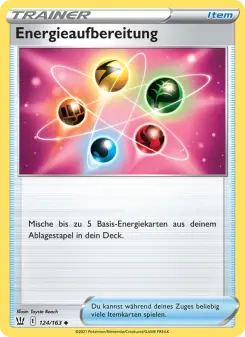 Energieaufbereitung