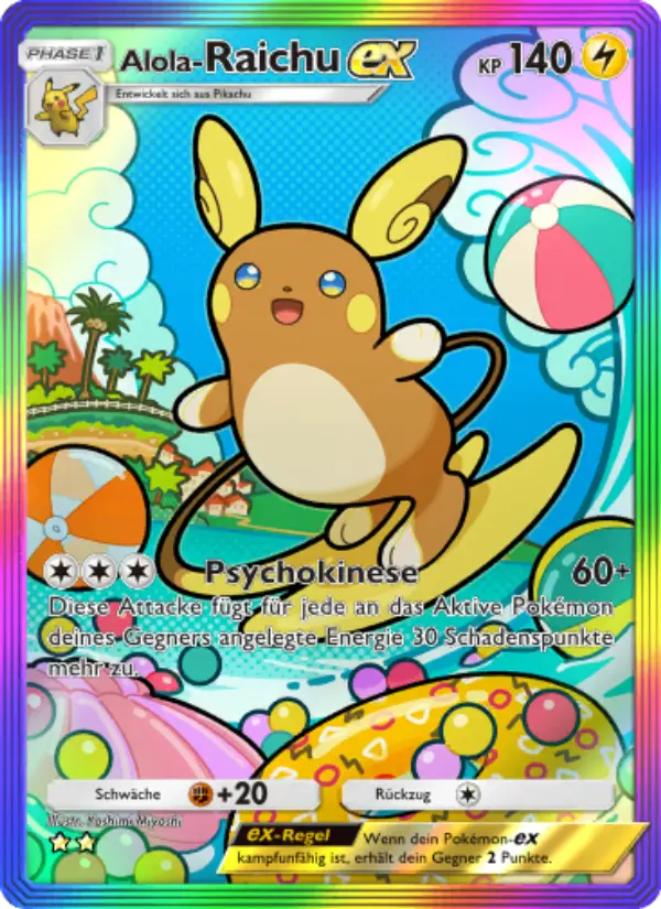 Alola-Raichu-ex