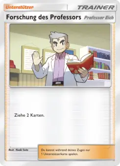Forschung des Professors
