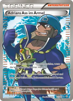 Adrians Ass im Ärmel