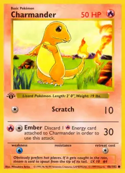 Charmander — Base Set