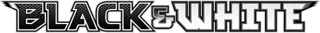 Black & White Pokémon TCG set logo