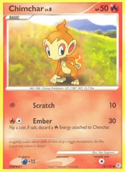 Chimchar — Diamond & Pearl