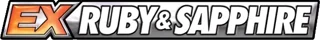 Ruby & Sapphire Pokémon TCG set logo