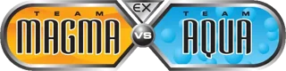 Team Magma vs Team Aqua Pokémon TCG set logo