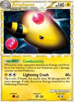 Ampharos — HeartGold SoulSilver