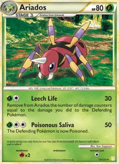 Ariados — HeartGold SoulSilver