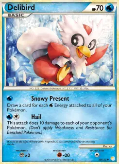Delibird — HeartGold SoulSilver