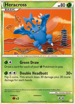 Heracross — HeartGold SoulSilver