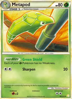 Metapod — HeartGold SoulSilver