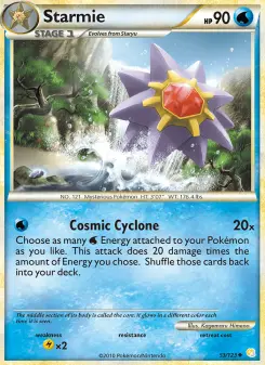 Starmie — HeartGold SoulSilver
