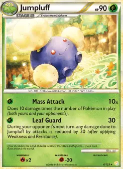 Jumpluff — HeartGold SoulSilver