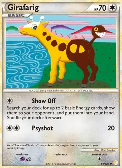 Girafarig — HeartGold SoulSilver
