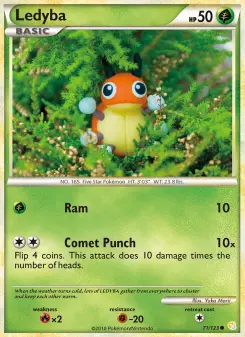 Ledyba — HeartGold SoulSilver