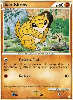 Sandshrew — HeartGold SoulSilver