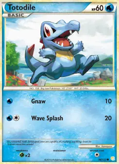 Totodile — HeartGold SoulSilver