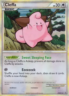 Cleffa — HGSS Black Star Promos