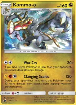 Kommo-o — Crimson Invasion