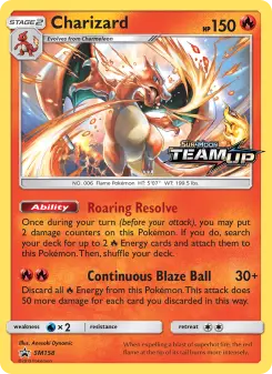 Charizard — SM Black Star Promos