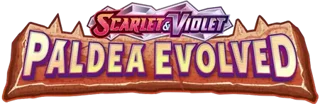 Paldea Evolved Pokémon TCG set logo