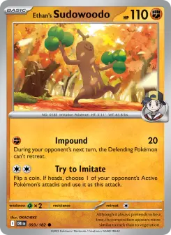 Ethan's Sudowoodo