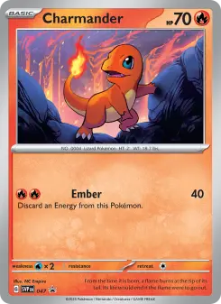 Charmander — SVP Black Star Promos