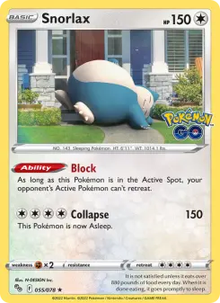 Snorlax — Pokémon GO