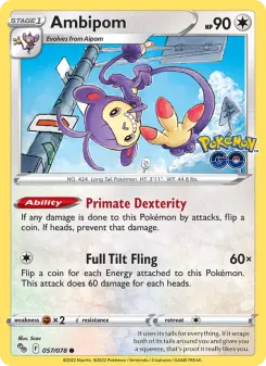 Ambipom — Pokémon GO
