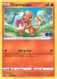 Charmander — SWSH Black Star Promos