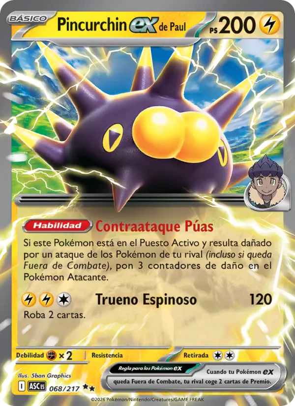 Pincurchin ex de Paul