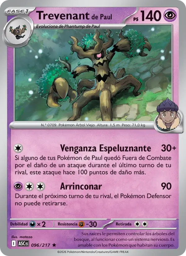 Trevenant de Paul