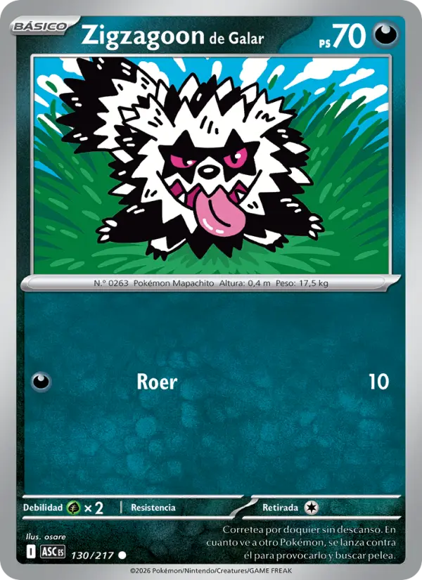 Zigzagoon de Galar