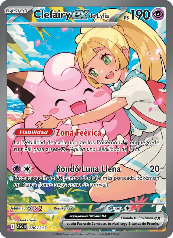 Clefairy ex de Lylia