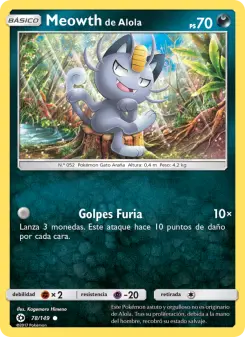Meowth de Alola