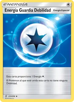 Energía Guardia Debilidad