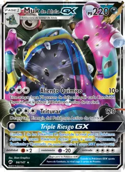 Muk de Alola GX