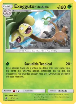 Exeggutor de Alola