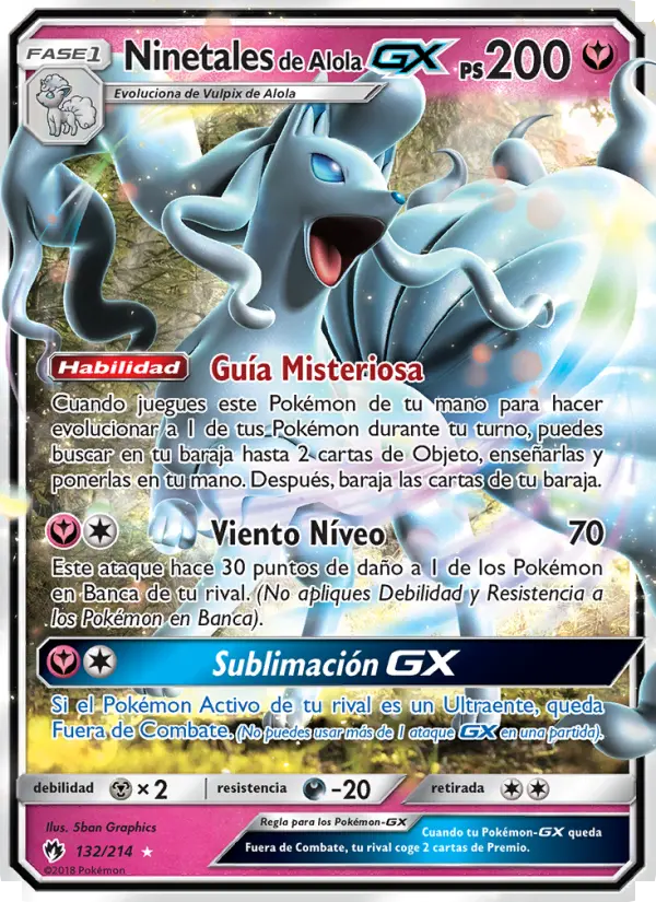 Ninetales de Alola GX