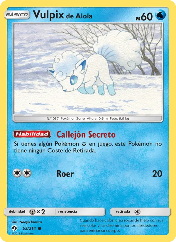 Vulpix de Alola