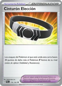 Cinturón Elección