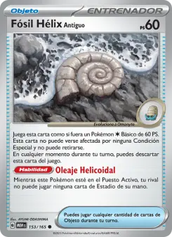 Fósil Hélix Antiguo