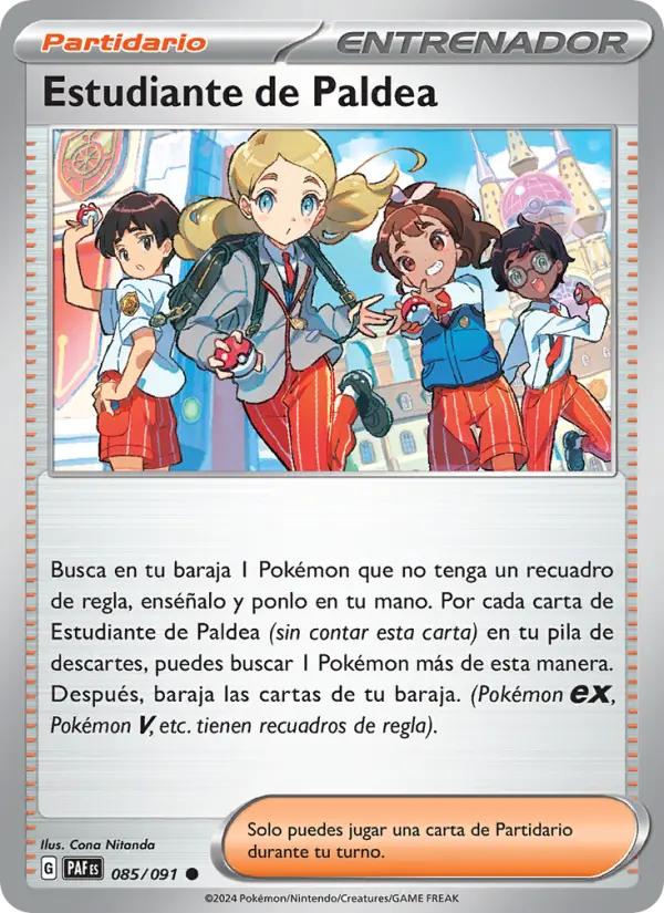 Estudiante de Paldea